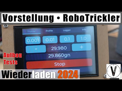 Robo-Trickler aufgebaut & getestet